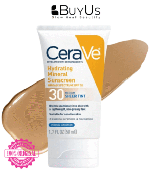 CeraVe Hydrating Mineral Sunscreen SPF 30 Face Sheer Tint