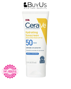 CeraVe Hydrating Mineral Sunscreen SPF 50 Face Lotion