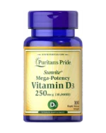 d3 250 mcg 10000 IU puritan's pride