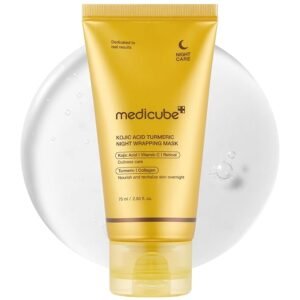 Medicube Kojic Acid Turmeric Overnight Wrapping Peel Off Mask 