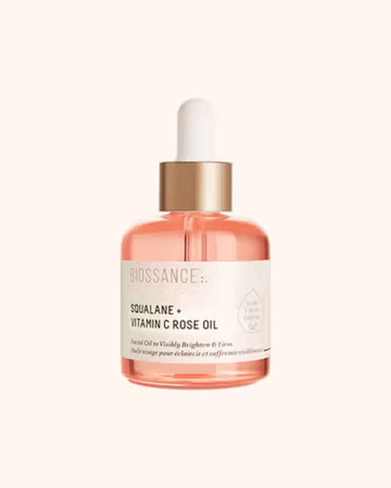 BIOSSANCE Squalane + Vitamin C Rose Oil