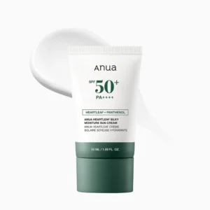 Anua Heartleaf Silky Moisture Mild Sunscreen