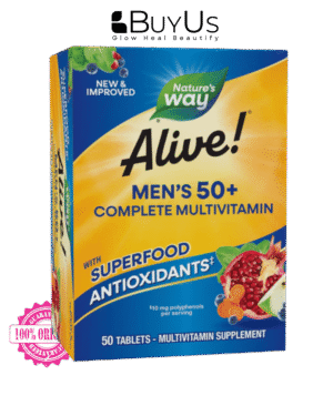 Alive Men's 50+ Complete Multi-vitamin Tablets (50 Ct.)