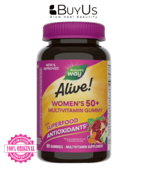 Nature's Way Alive Women's 50+ Multi-vitamin Gummies Fruit (60 Ct.)